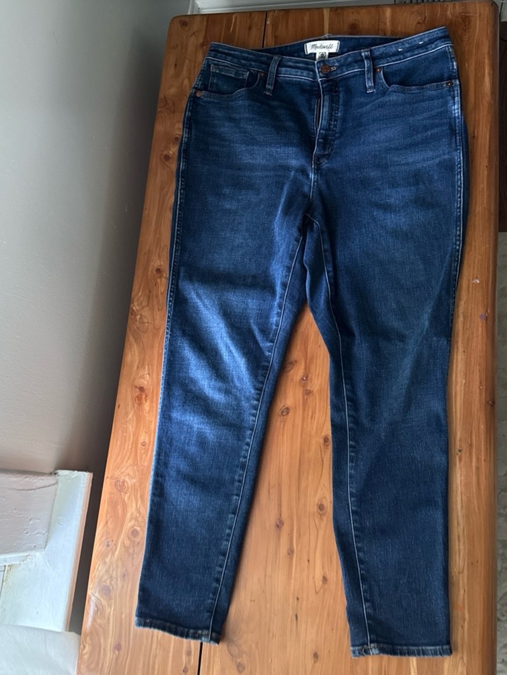 Madewell Indigo Skinny Jeans - Curvy High-Rise